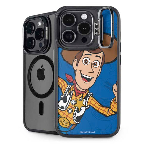 Disney Toy Story Sheriff Woody iPhone 15 Pro Kickstand Case